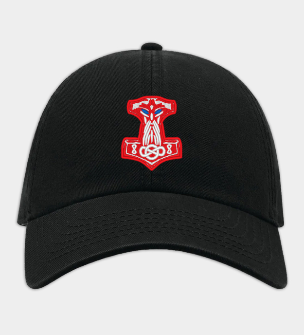 Mjolnir besticktes Baseballcap