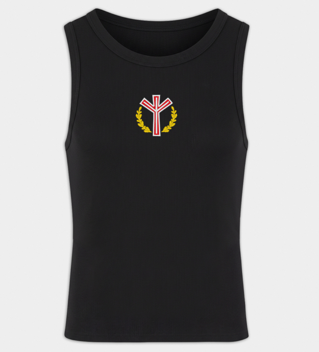 Algiz-Rune Besticktes Herren Tank-Top