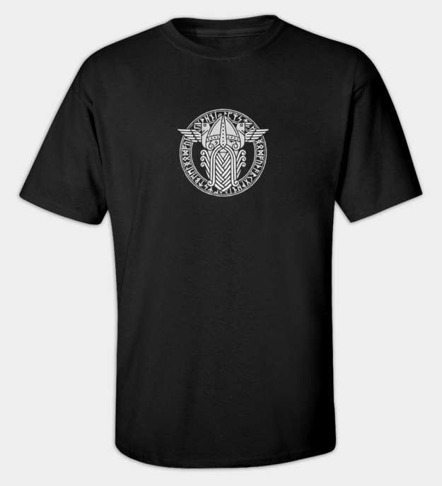 Odin / Wotan besticktes T-Shirt