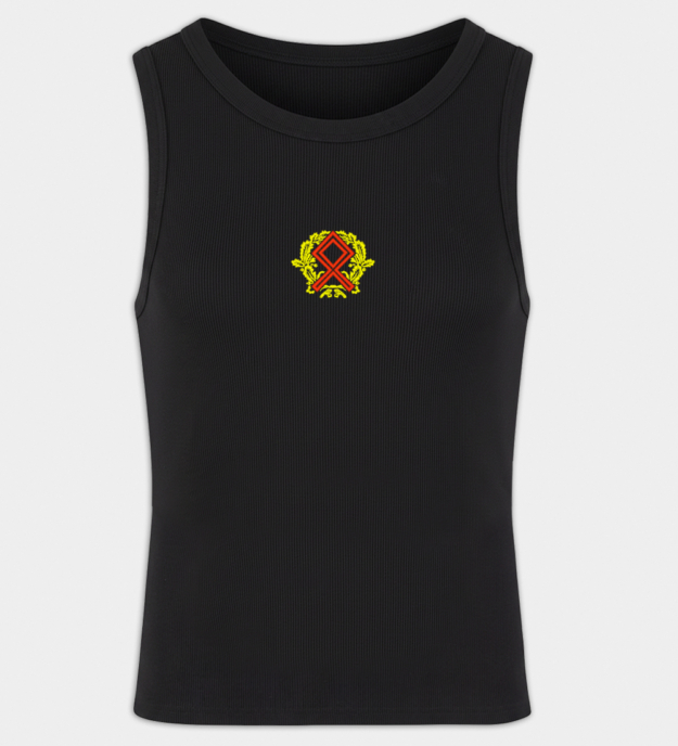 Othala-Motiv Besticktes Herren Tank-Top