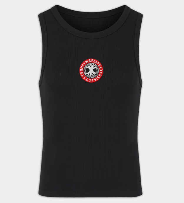Yggdrasil Drakkar Besticktes Herren Tank-Top
