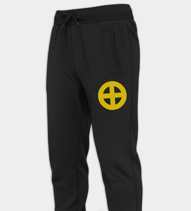 Sonnenkreuz Bestickte Jogginghose