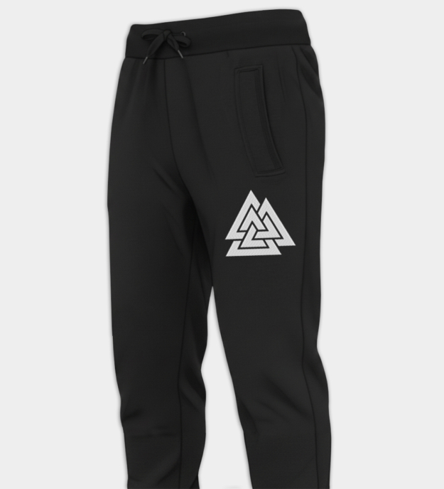 Valknut Bestickte Jogginghose
