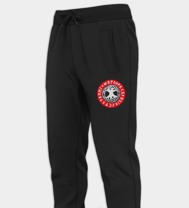 Yggdrasil Bestickte Jogginghose